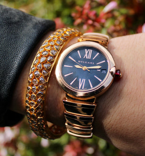 Bulgari Lucea 18kt Rose Gold Watch