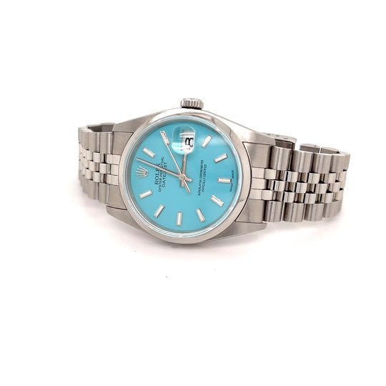 1991 Rolex Datejust 36 Turquoise