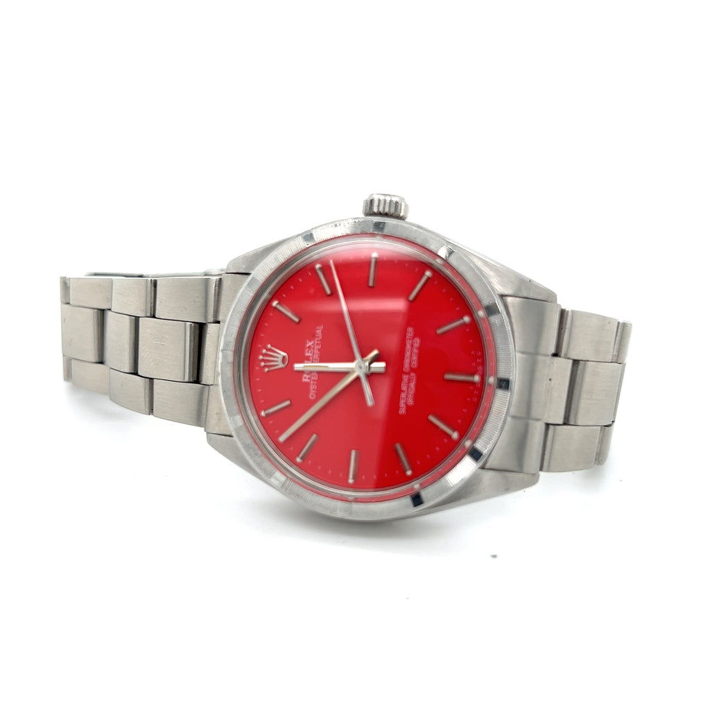 1974 Rolex Oyster Perpetual 34mm Red 'Ladies' – Glenn Bradford