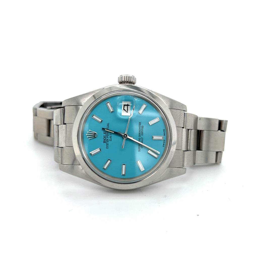 1978 Rolex Oyster Perpetual Date 35mm Turquoise