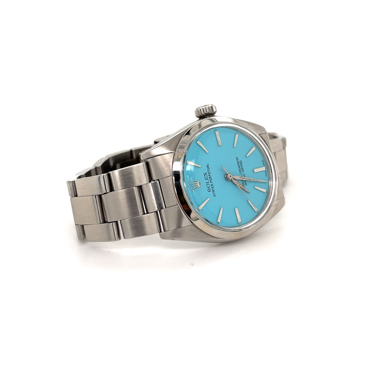 1957 Rolex Oyster Perpetual 34mm Turquoise