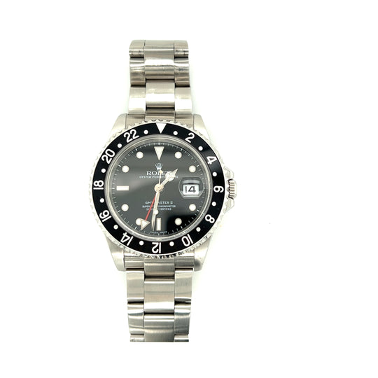 2005-6 Rolex Black GMT Master II ref 16710 Near Mint