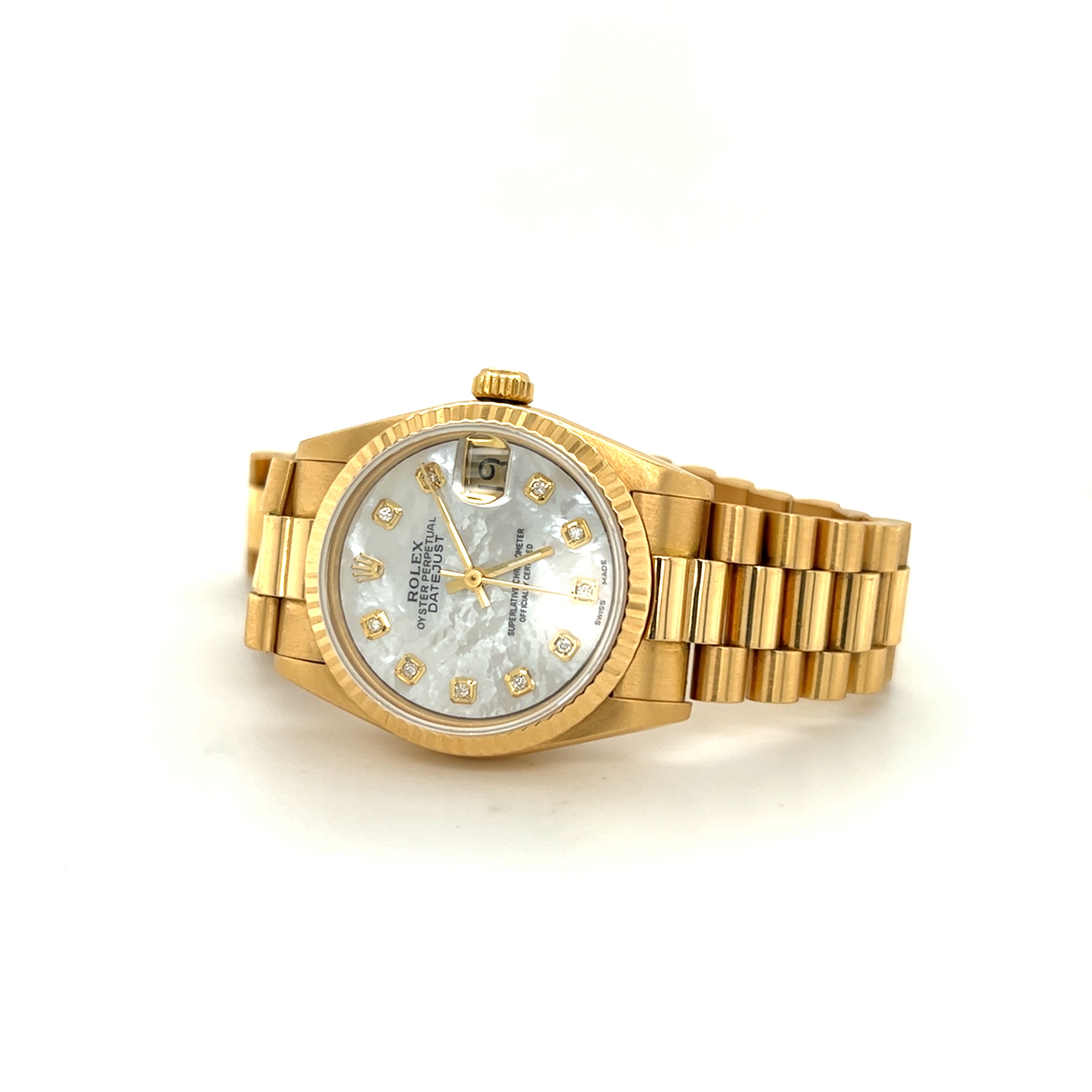 18kt rolex presidential best sale