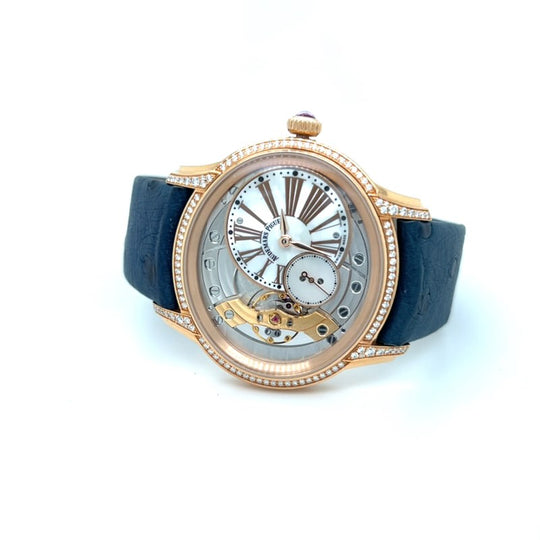 NOS 2017 Audemars Piguet Millenary 18K Rose Gold Diamonds