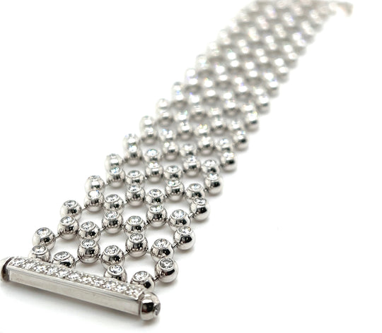 Cartier 18kt White Gold Bracelet