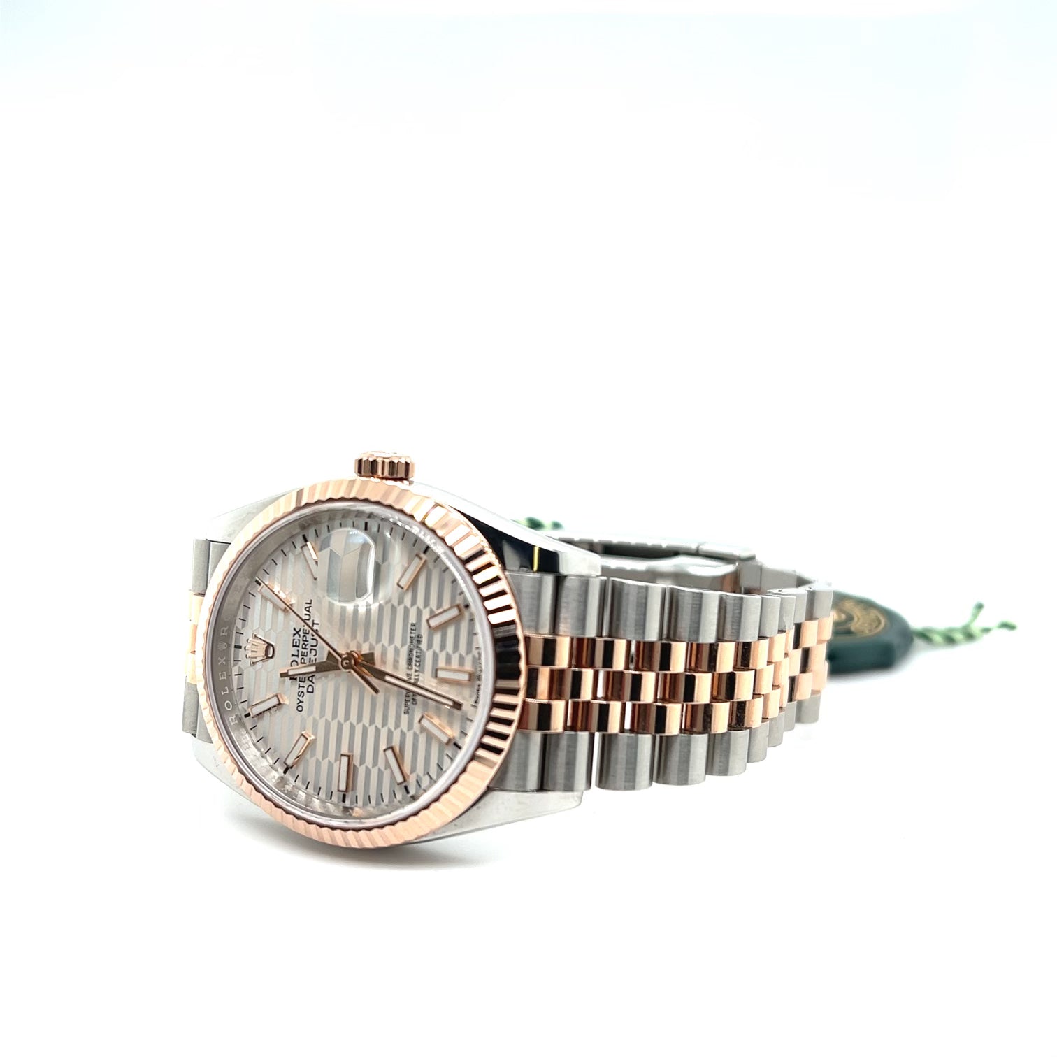 2022 Rolex Datejust 36mm Rose Gold and Steel ref 126231