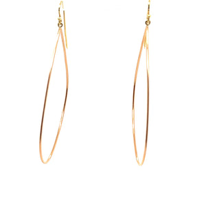 18kt Gold Abstract Earring