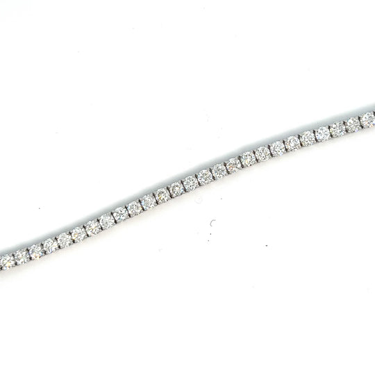 14kt White Gold Diamond Tennis Bracelet
