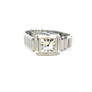 Cartier Tank Francaise Small Stainless Steel