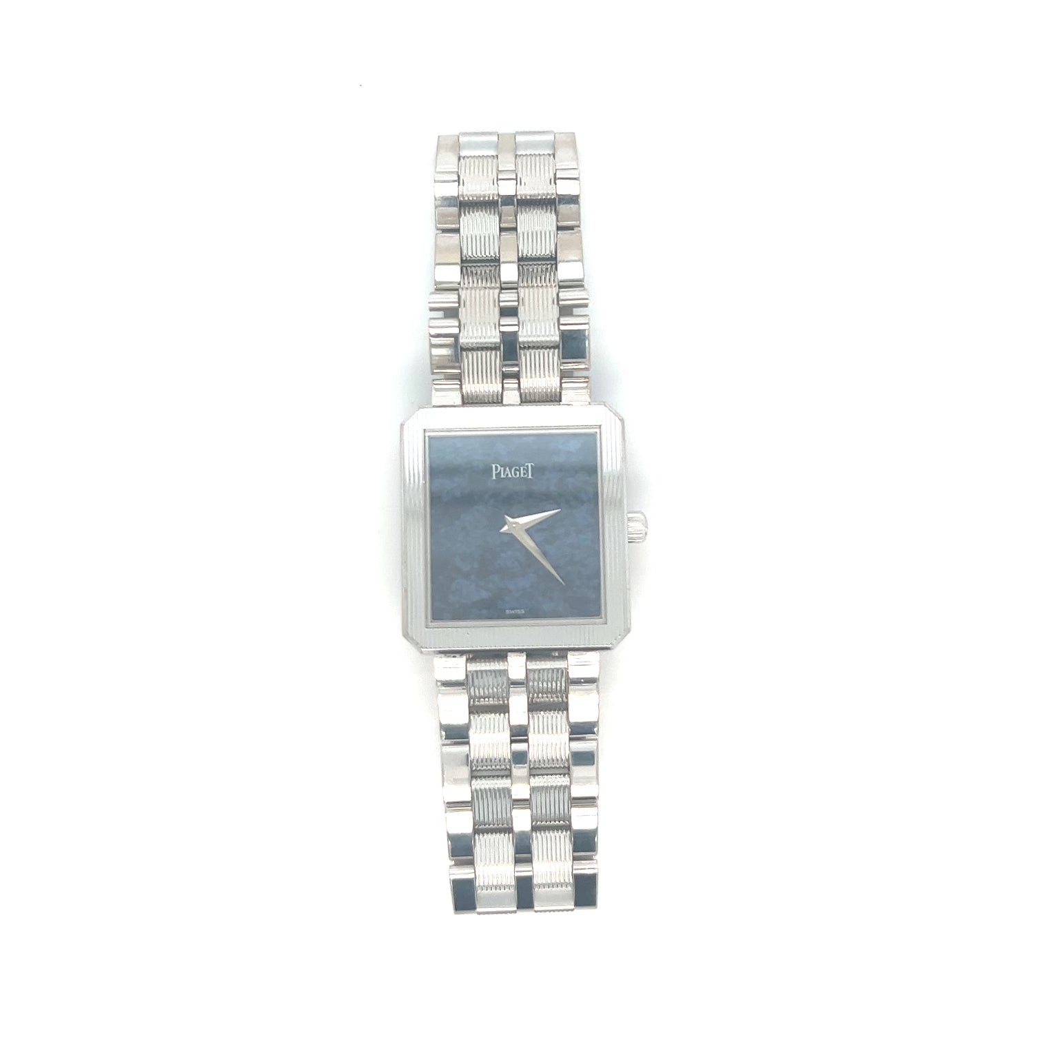 18kt White Gold Piaget Reference 84154 Sodalite Dial