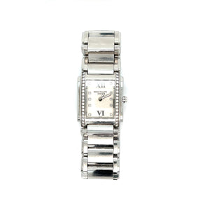 Stainless Steel Patek Philippe "Twenty Four" Factory Diamonds Ref 4910