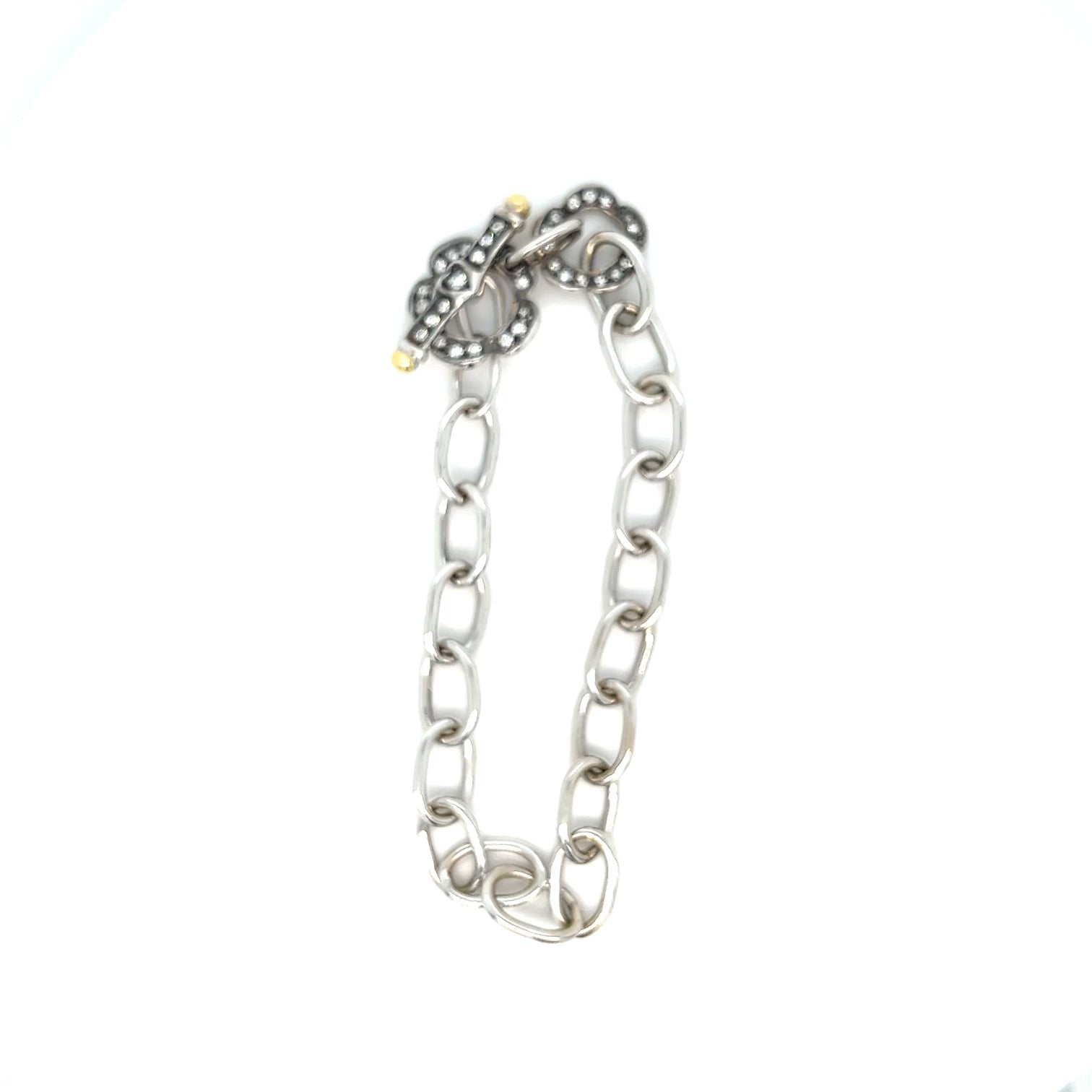 Handmade 18kt White Gold Bracelet