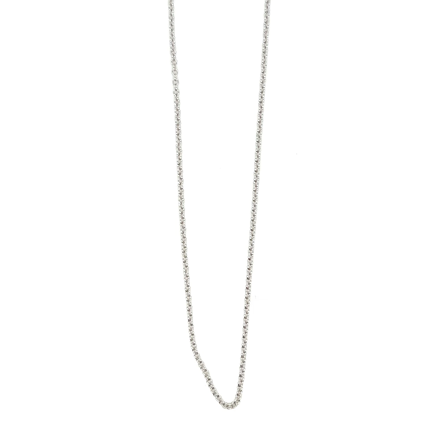 20" 14kt White Gold Necklace