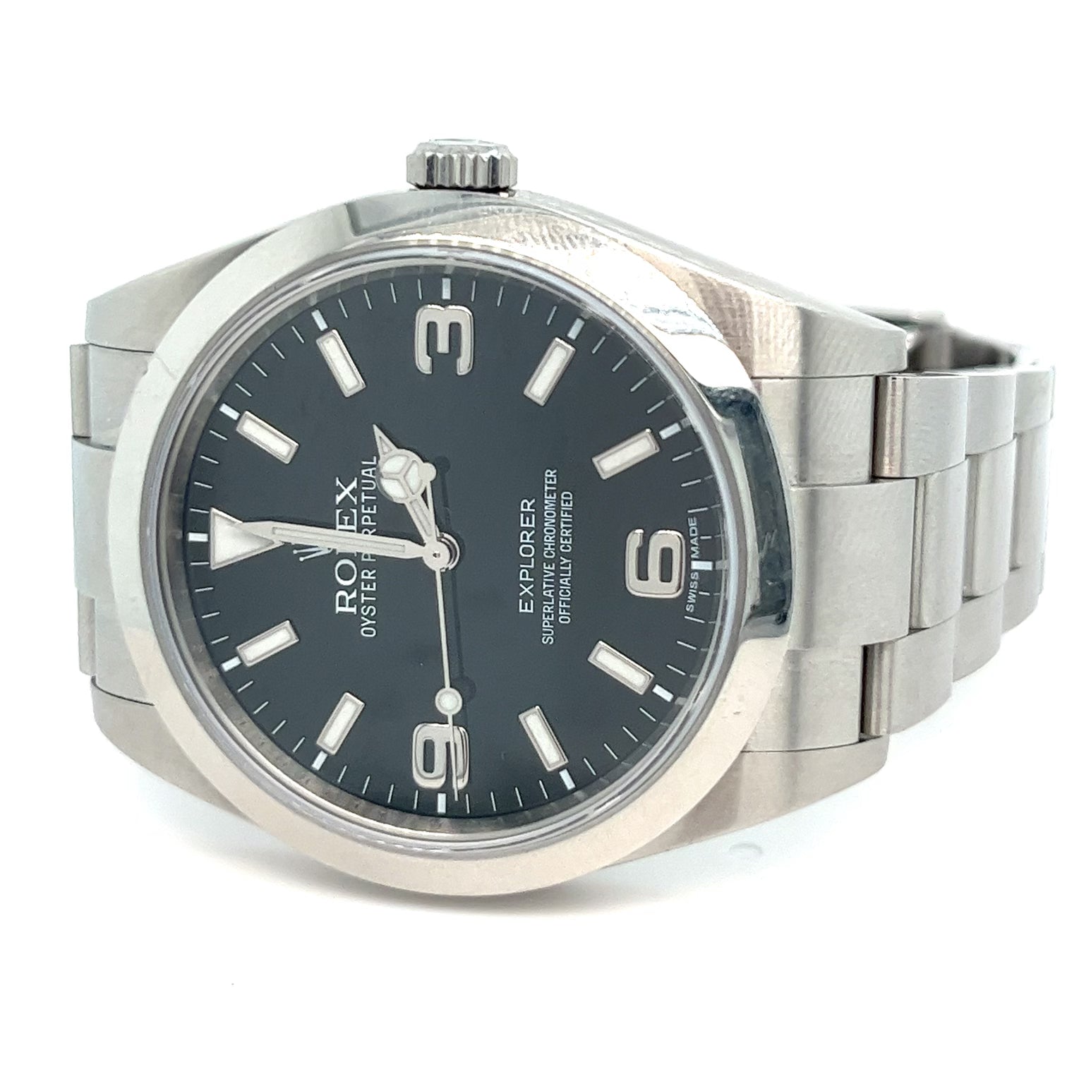 2010 Rolex Explorer 39mm Ref 214270