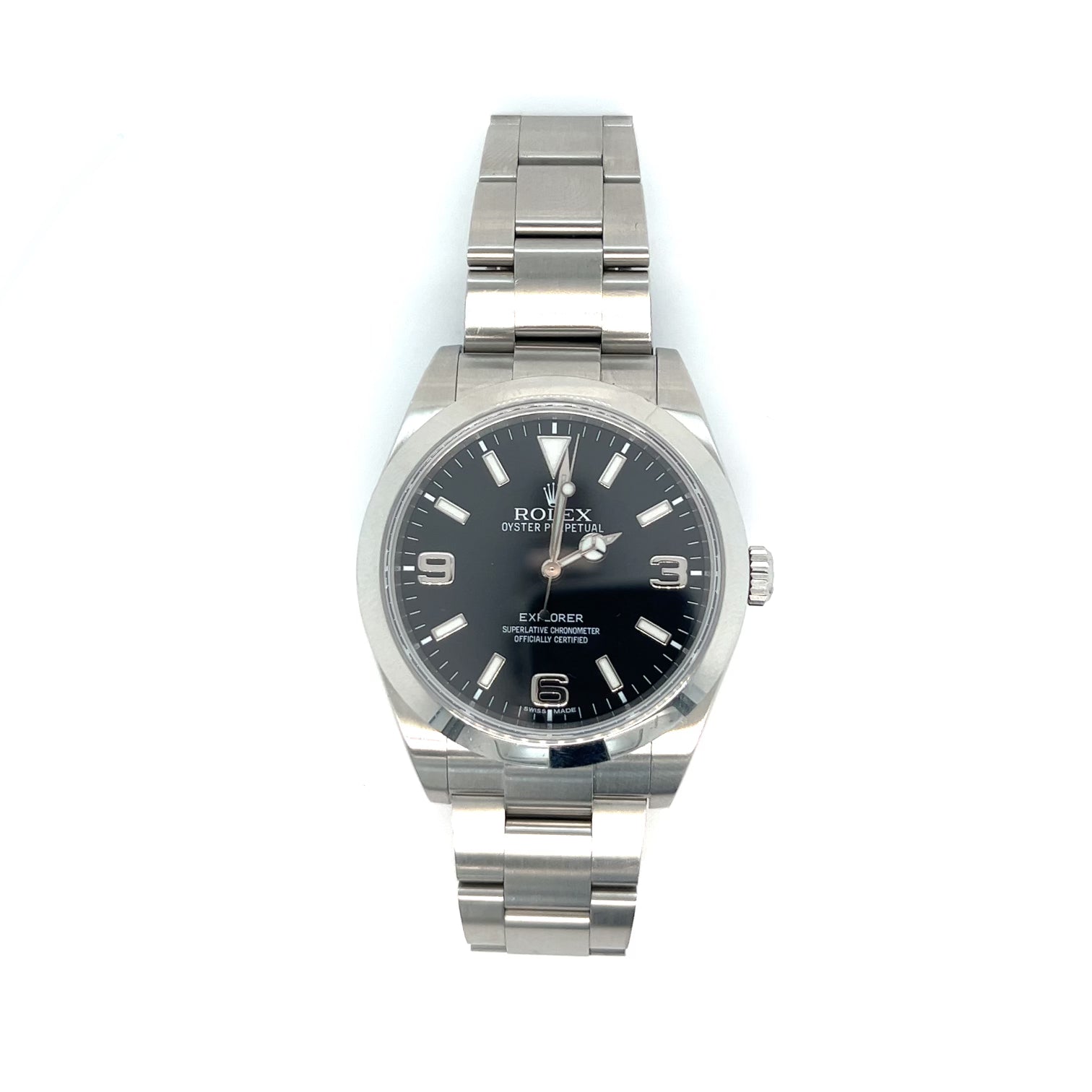 2010 Rolex Explorer 39mm Ref 214270