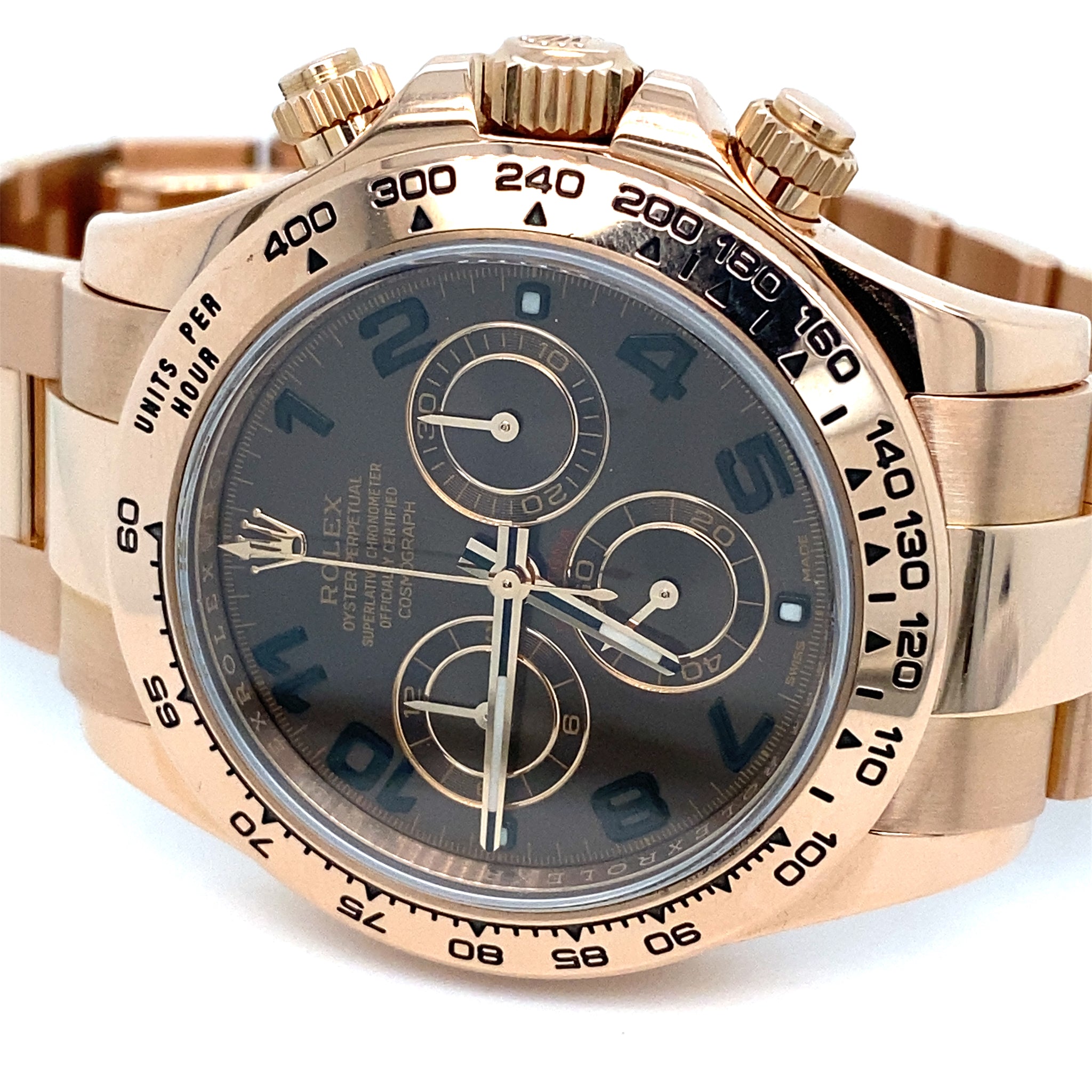 Rose Gold Rolex Daytona Reference 11605