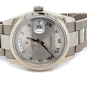 2000 18kt White Gold Rolex Day Date