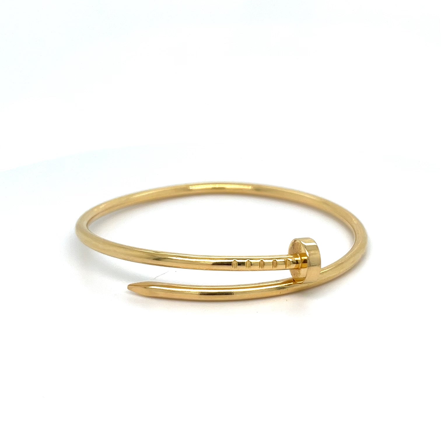 Cartier 18kt Gold Small Nail Head Bracelet