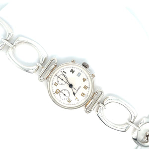 Limited Edition Glenn Bradford Sterling Chronograph with Sterling Bracelet