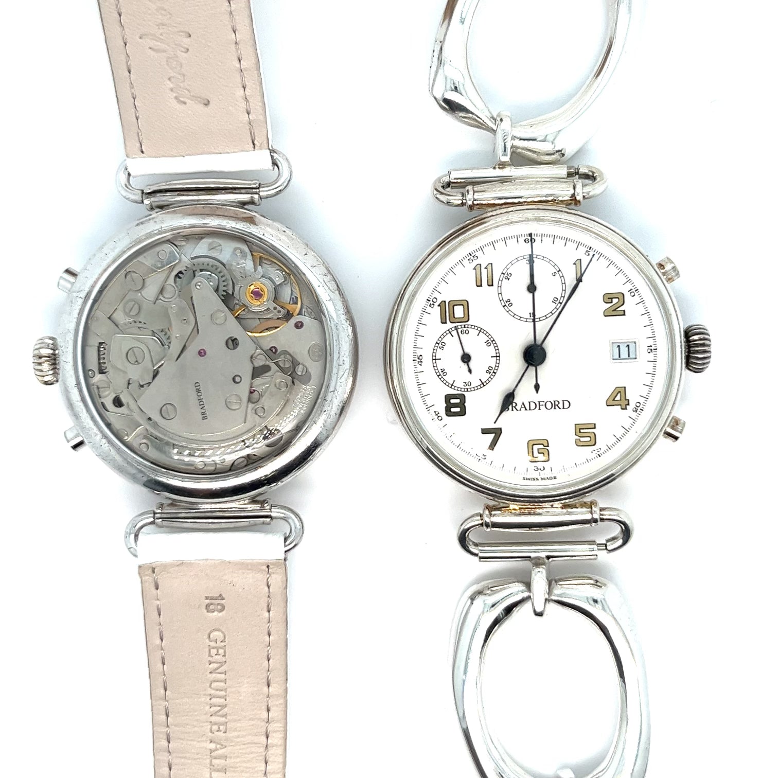 Limited Edition Glenn Bradford Sterling Chronograph with Sterling Bracelet