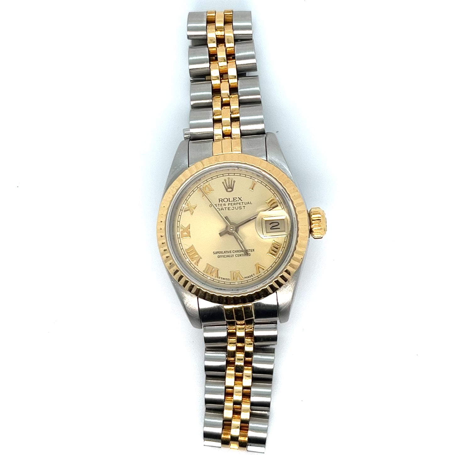 1990 26mm Two-Tone Rolex Datejust Ref 69173