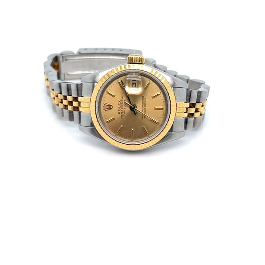 1994 26mm Two-Tone Rolex Datejust Ref 69173