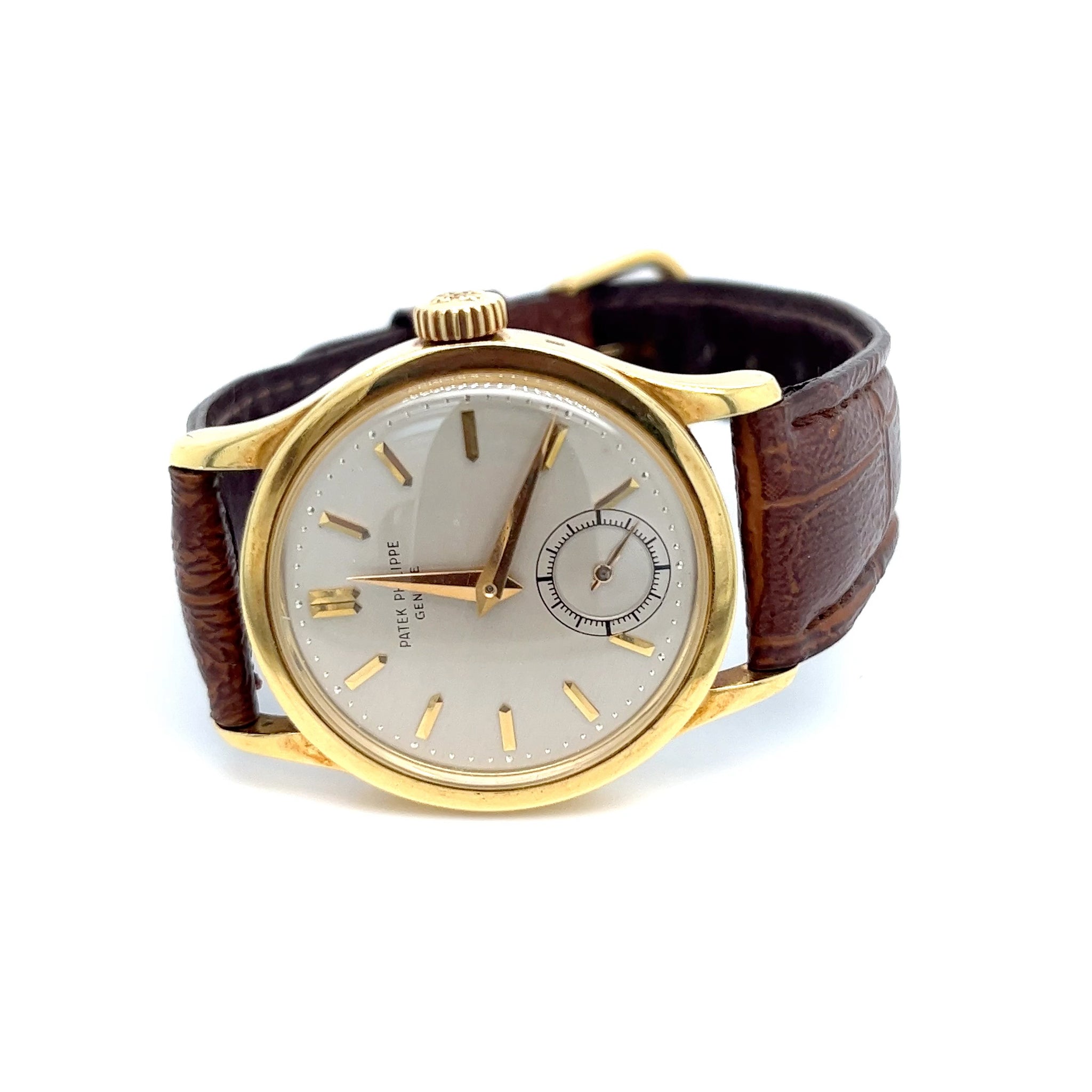 Patek philippe calatrava 1950 best sale