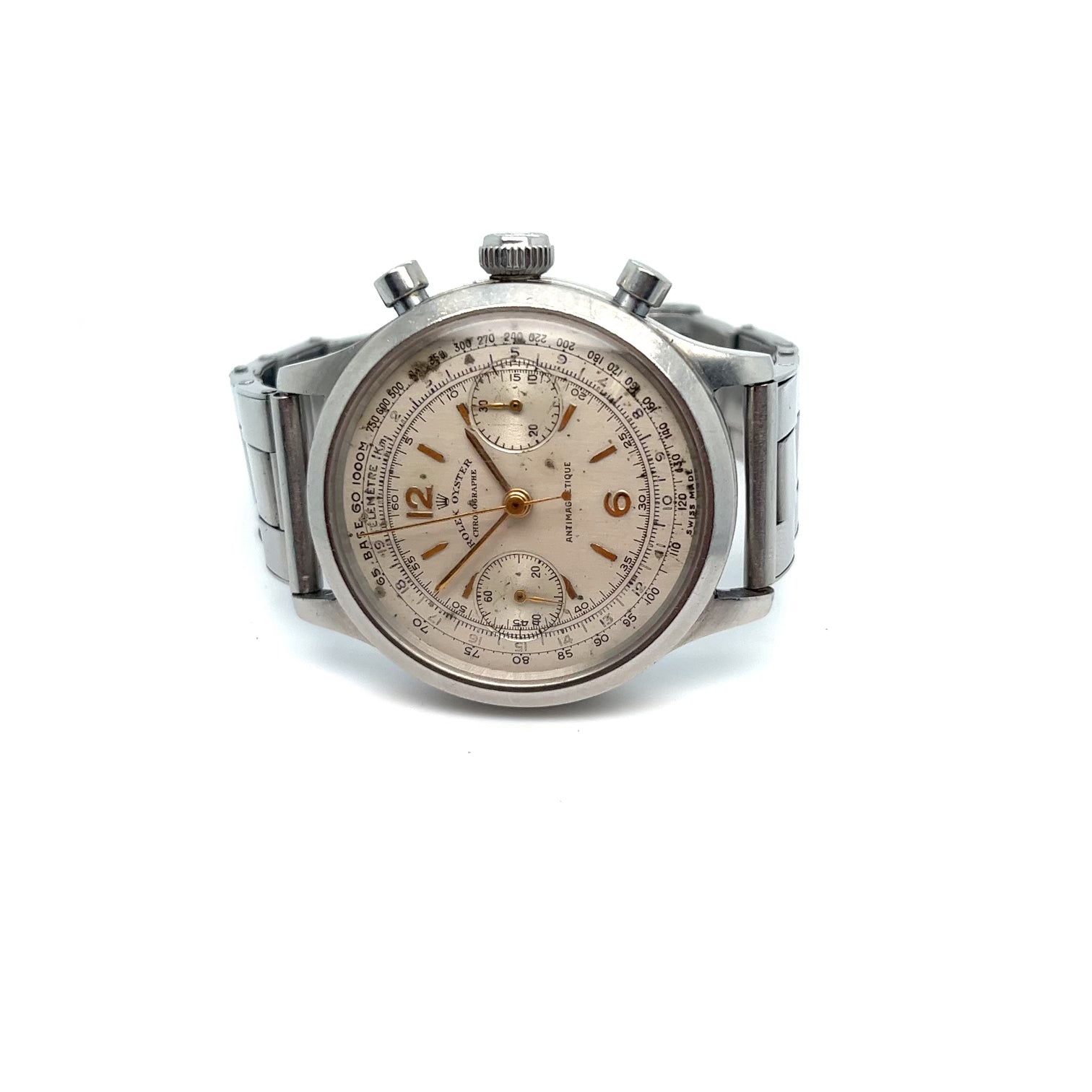 1944 1945 Rolex Pow Chronograph Ref 3525