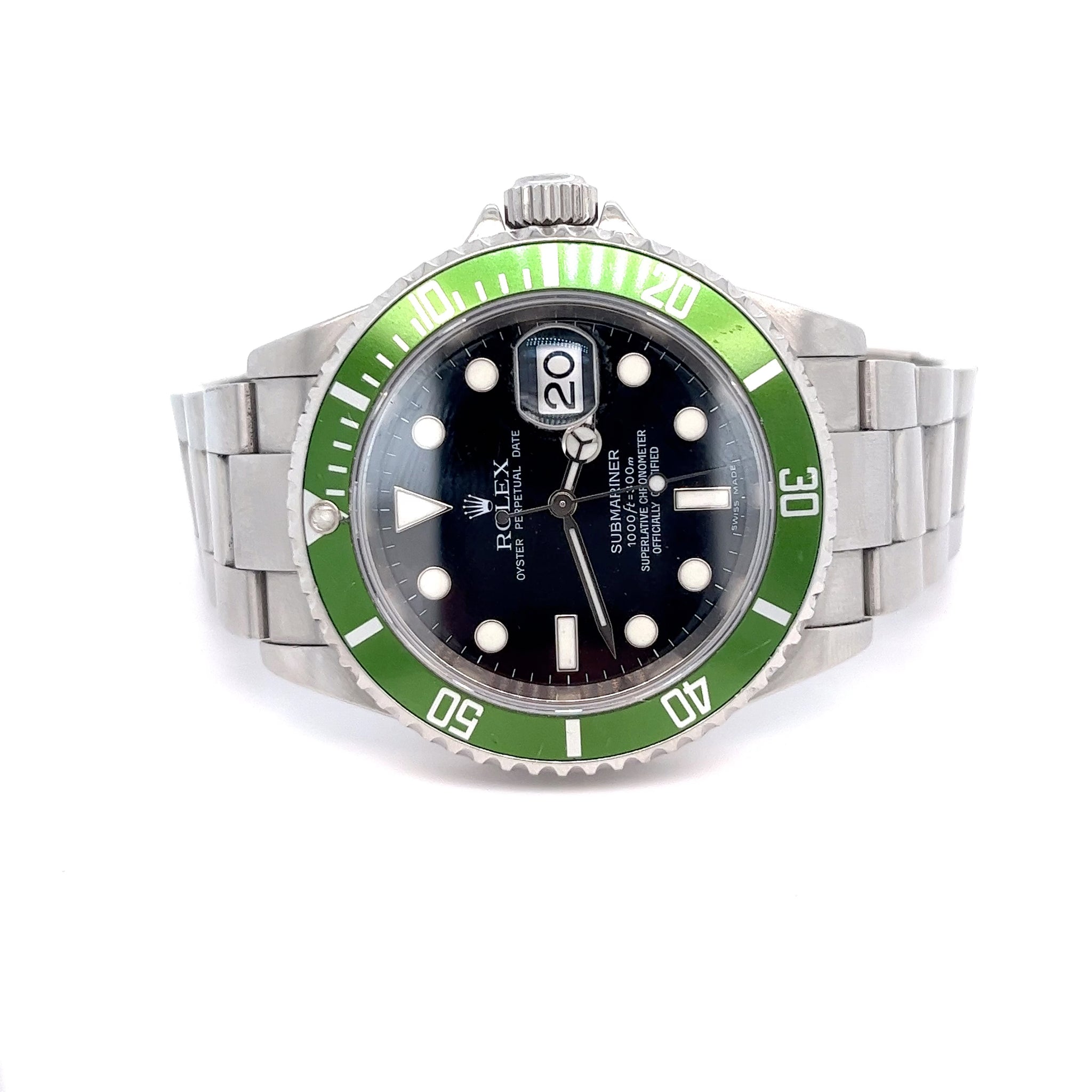 2006-07 Rolex Submariner "Kermit" Reference 16610LV