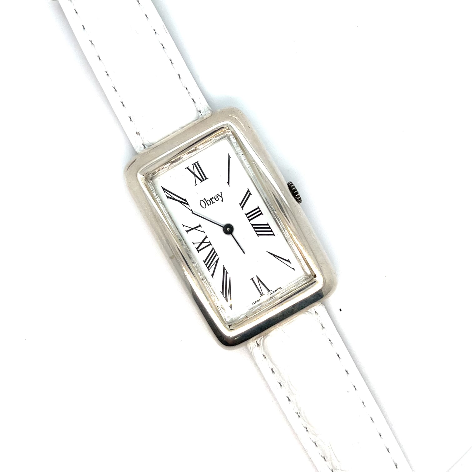 Obrey Paris Sterling Silver Mechanical CurveX Watch