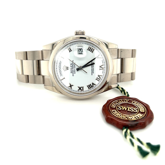 2002 Rolex Day Date Porcelain 117