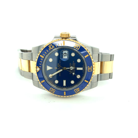 Rolex Submariner Blue on Blue  ref 116613LB Ceramic