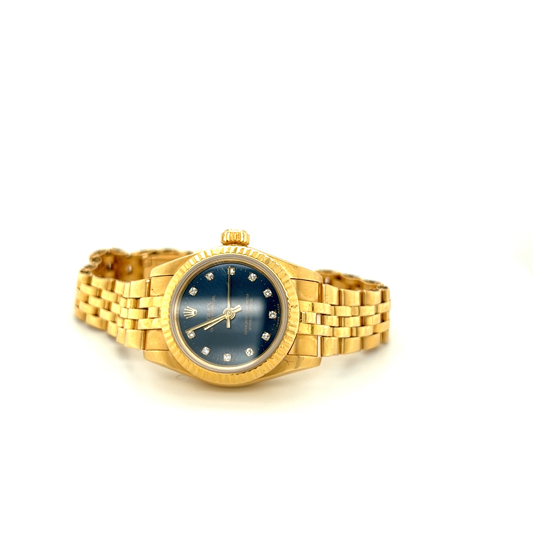 1991 Rolex Oyster Perpetual 24mm 18kt Gold