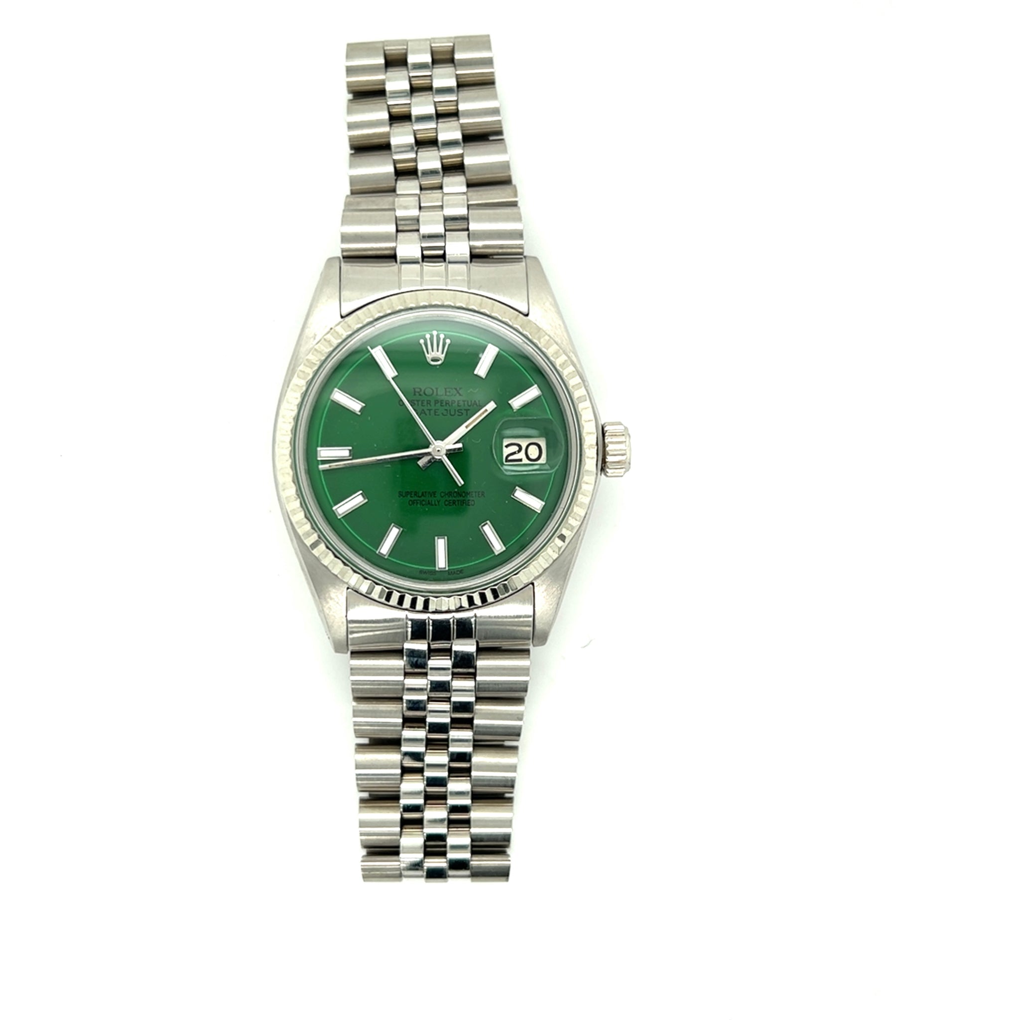 1973 Rolex Datejust 36 Green 2