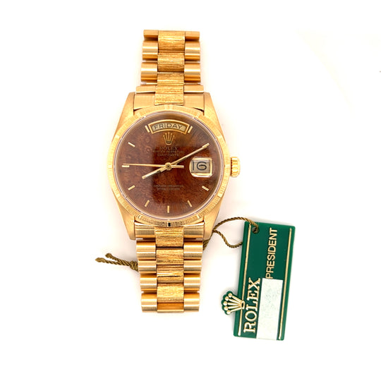 1987 Rolex Day Date Burl II