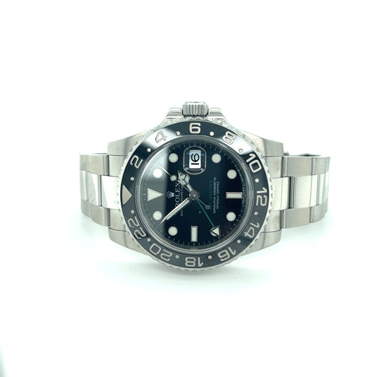 2009 Rolex Black GMT Master II ref 16710 Ceramic
