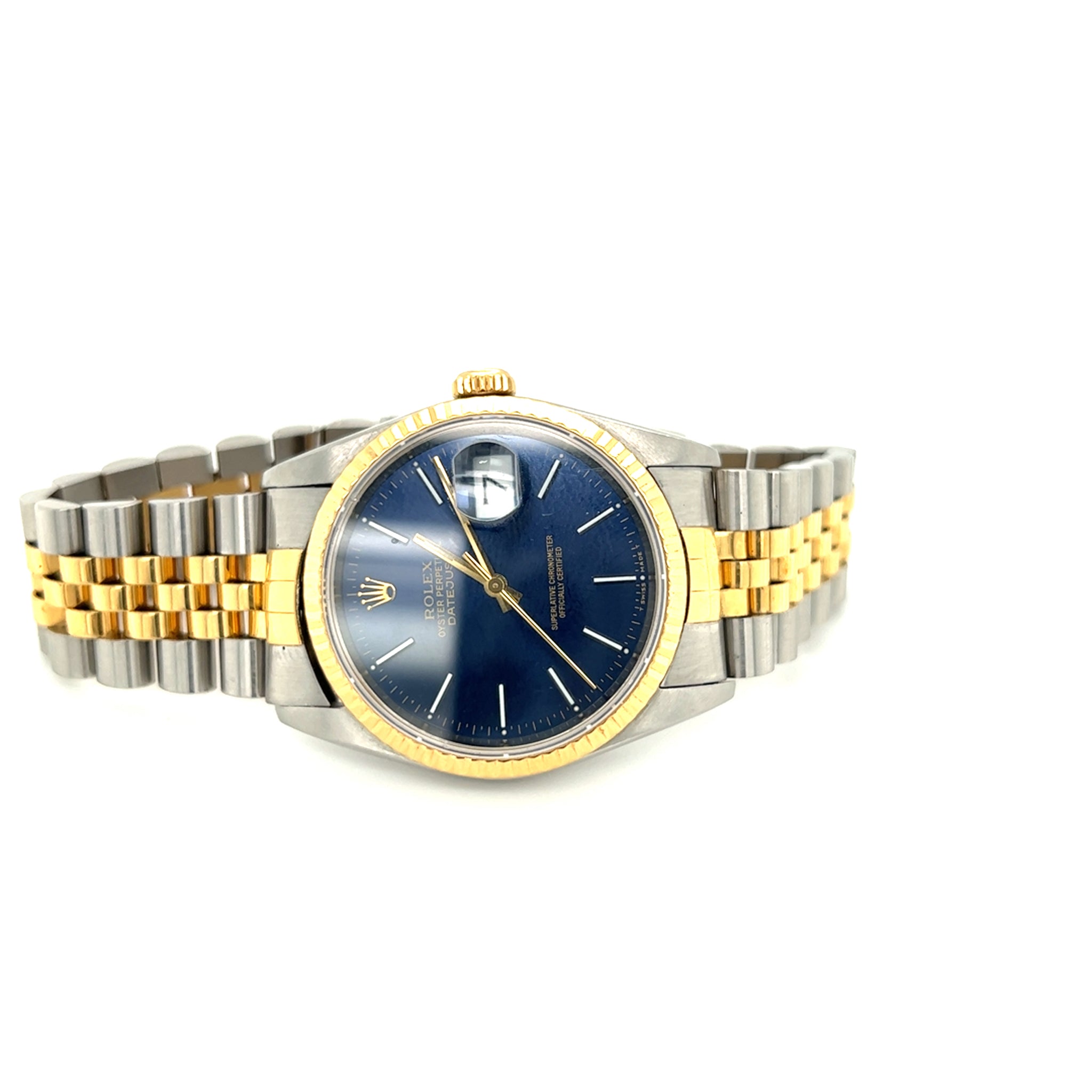 1989 Rolex Datejust 36 Blue