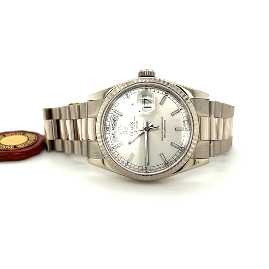 2006 NOS Rolex Day Date White 119
