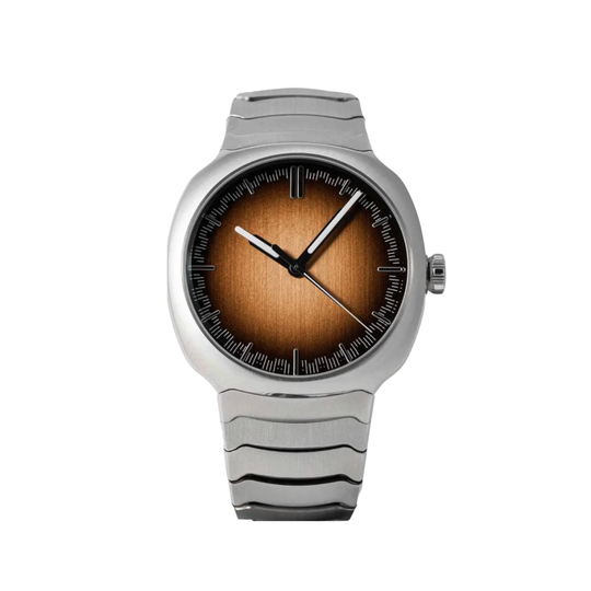 2023 H. Moser & Cie 6200-1207 Streamliner Centre Seconds Stainless Steel Smoked Salmon Dial