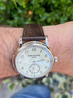 Patek Philippe Grand Complications 5178G-001 Cathedral Gongs Minute Repeater White Gold Ivory Cream Enamel Dial