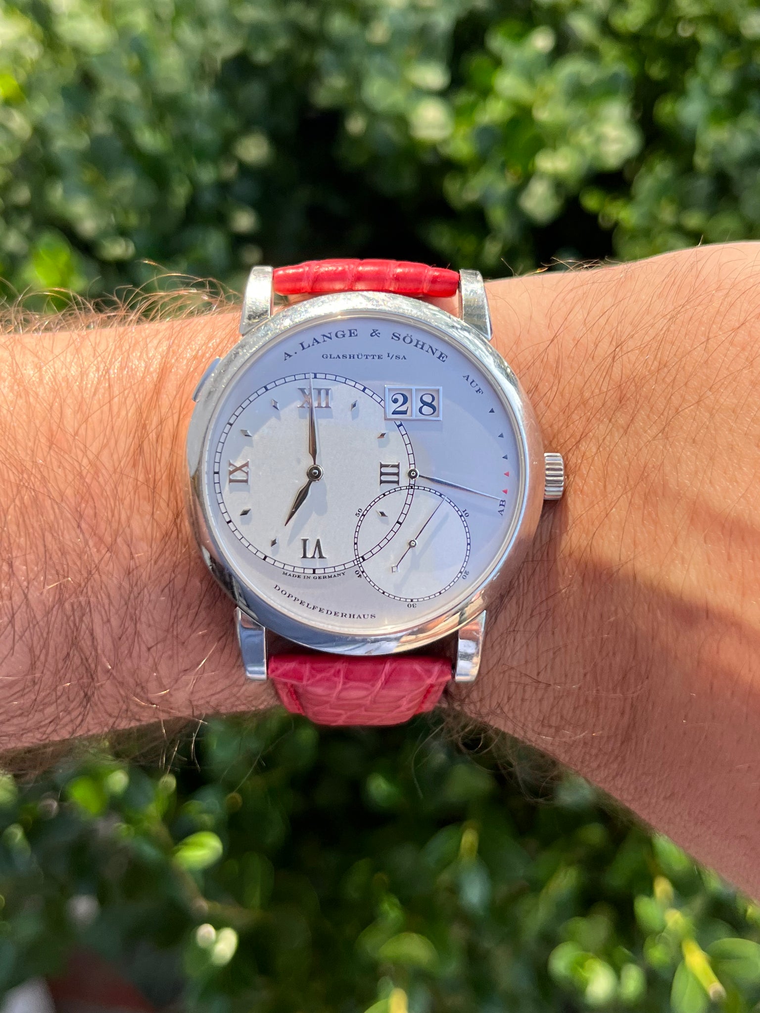 Grande Lange 1 Platinum Model Reference 115.025