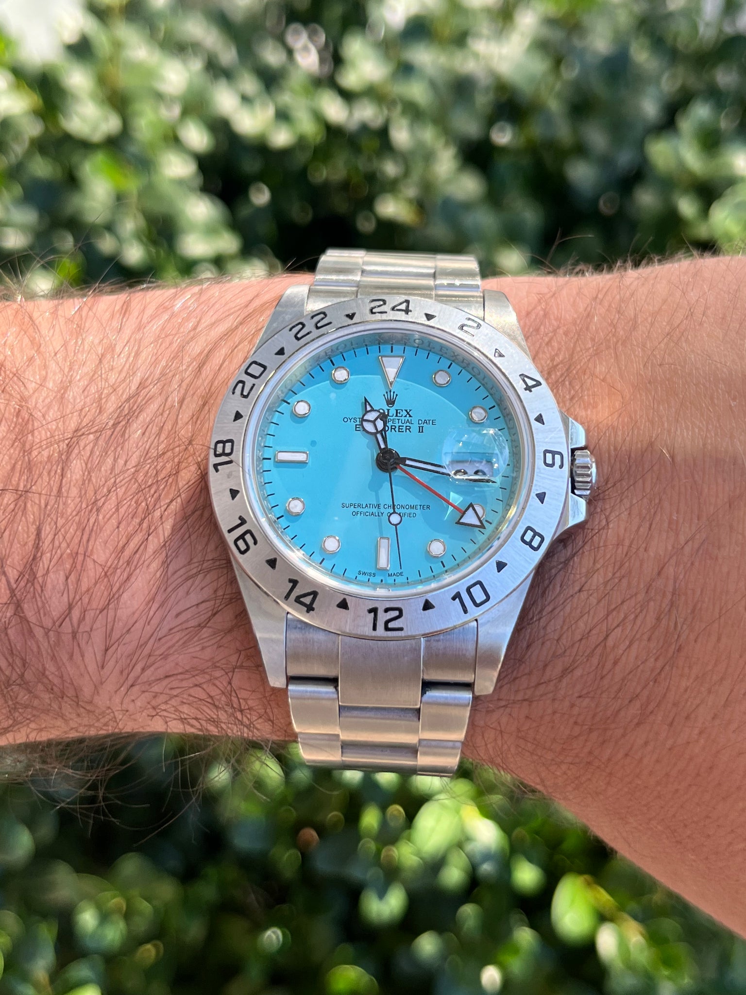 2007-2008 Rolex Explorer II 40mm Turquoise