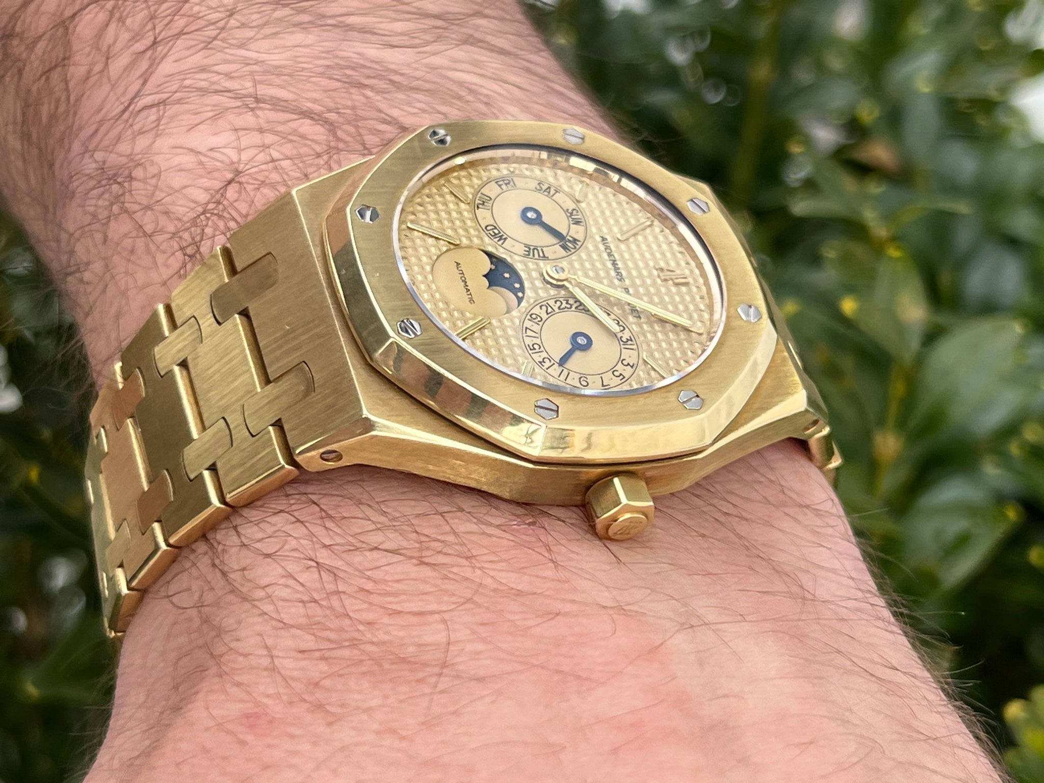 1980’s Audemars Piguet Royal Oak Day Date with Moon Phase Complete