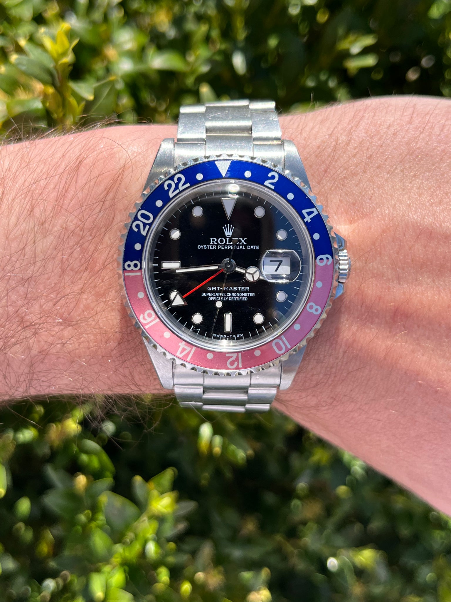 1996 Rolex Pepsi ref 16700 – Glenn Bradford Fine Jewelry