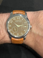 2025 F.P.Journe Chronomètre Souverain Ref. CS Classique Platinum "Havana" Brown Dial