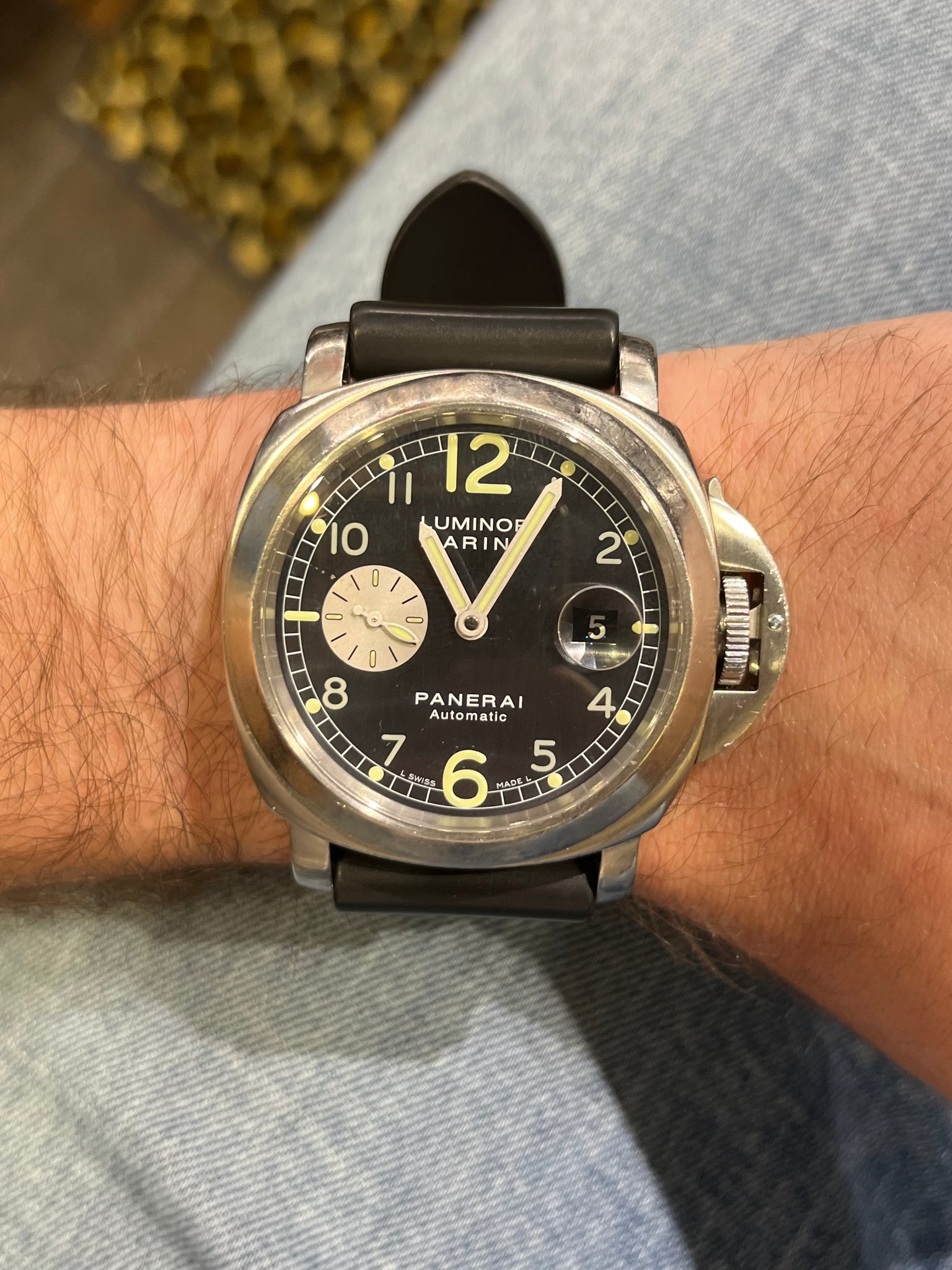 Panerai Luminar Marina Fuenze 1860 OP 6553 Complete