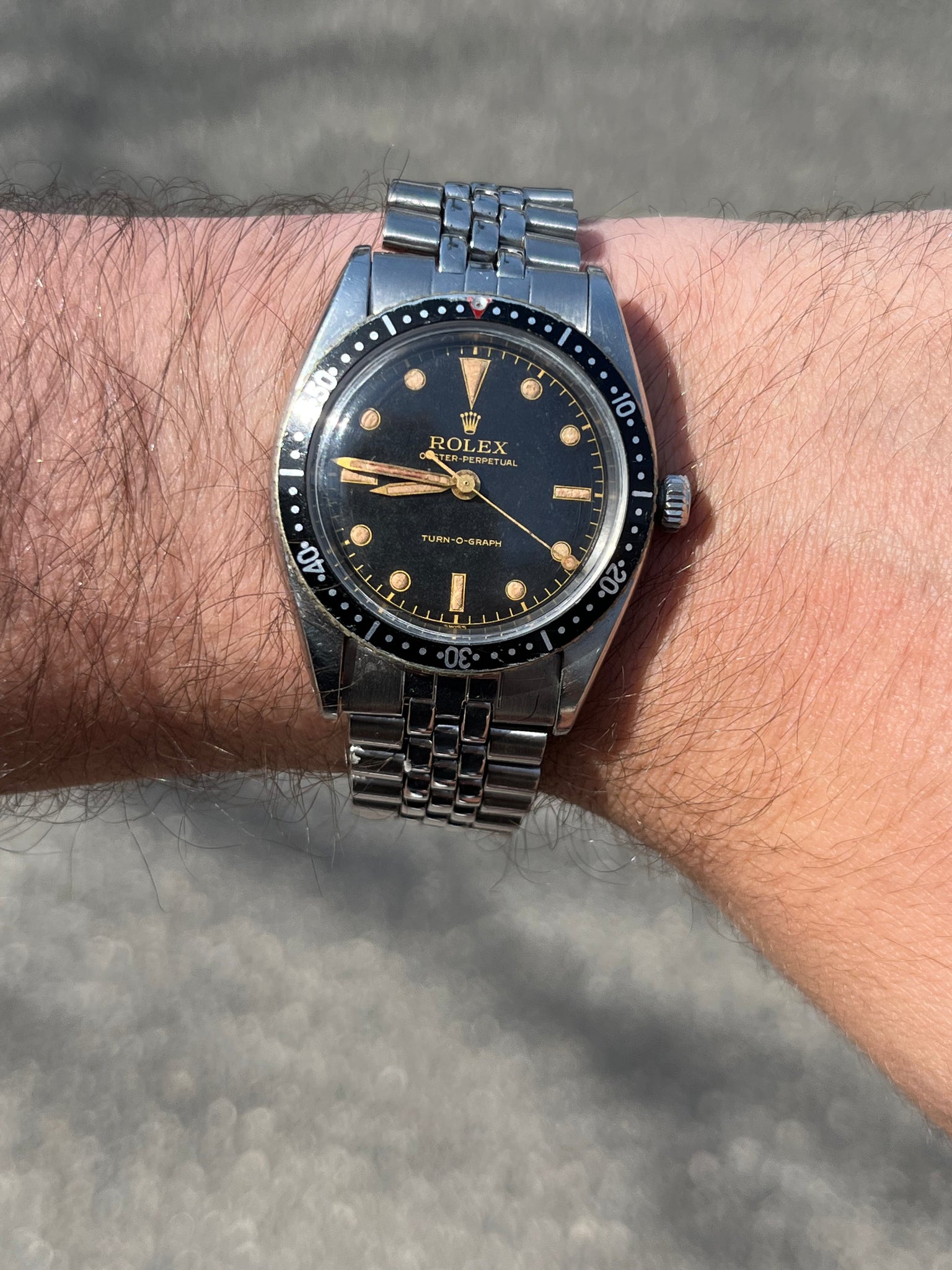 1953 Rolex Turn-O-Graph ref 6202 – Glenn Bradford Fine Jewelry
