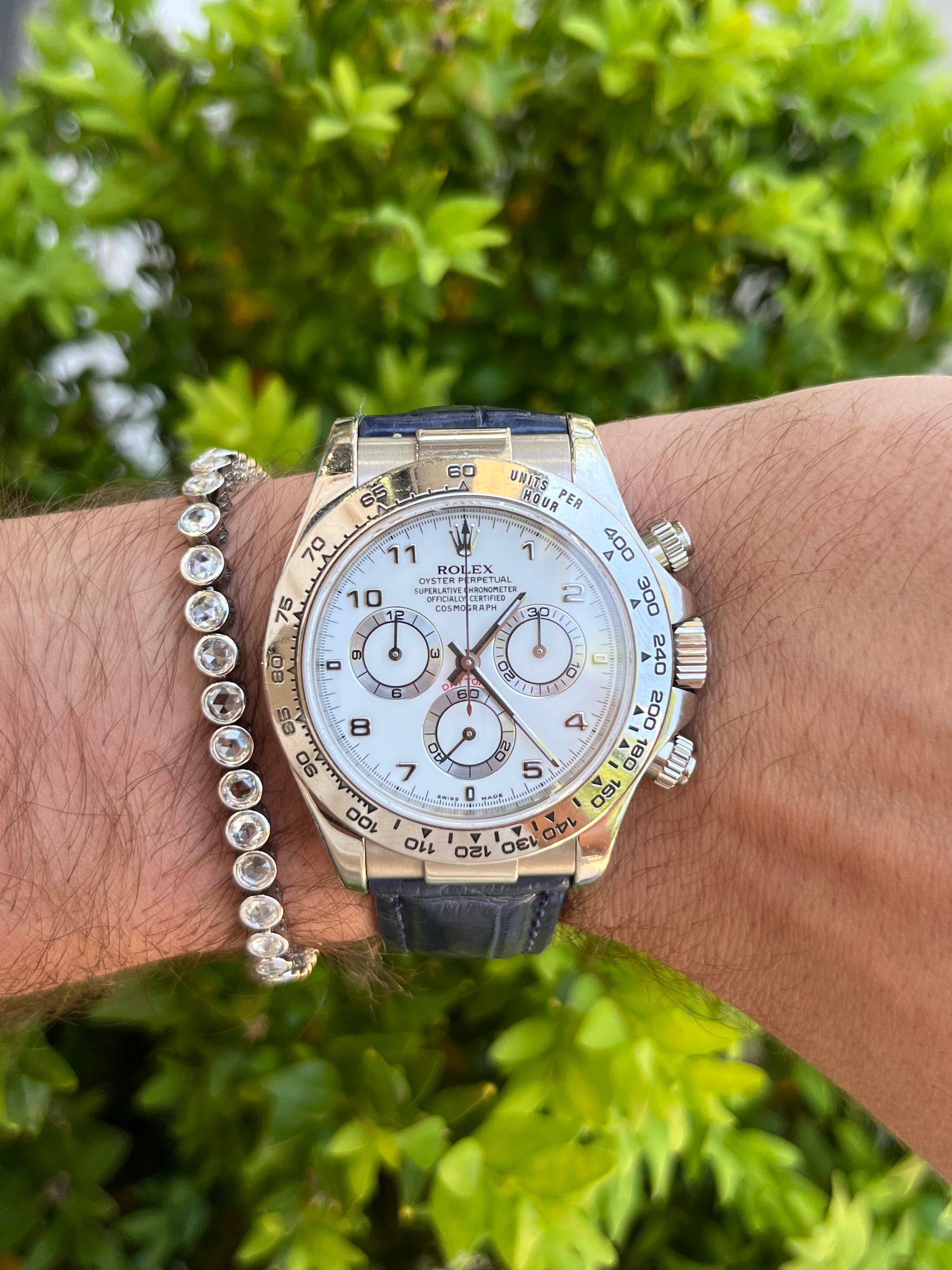 2002 Rolex Daytona ref 116519 18kt White Gold