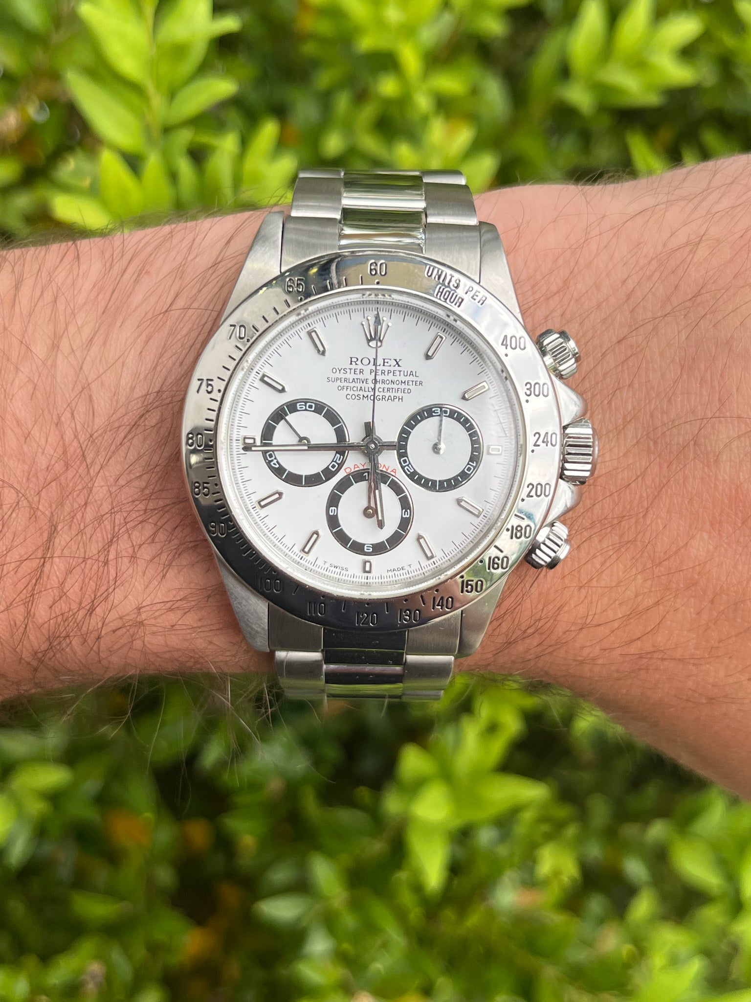 1997 Steel Rolex Daytona Ref 16520 Zenith Movement