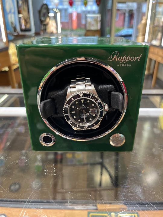 Rapport Evolution Cube EVO44 Watch Winder Green